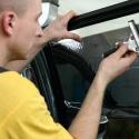 What film is allowed to tint front windows and the process of tinting car windows