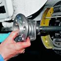 Step-by-step replacement of the rear axle gearbox of a VAZ-2107